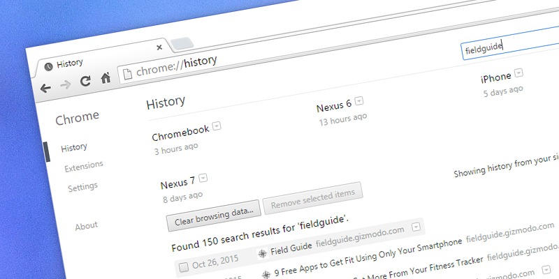 Tracking Browsing History