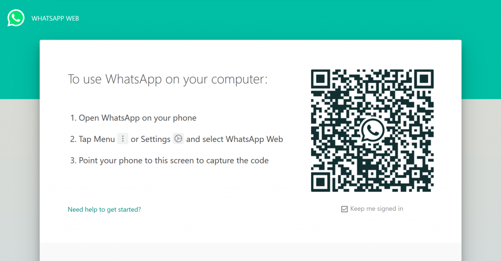 Way 1: Using WhatsApp Web